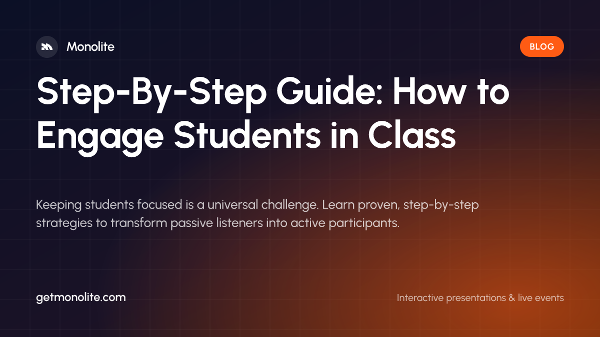 A diverse classroom of students actively participating in an interactive learning session