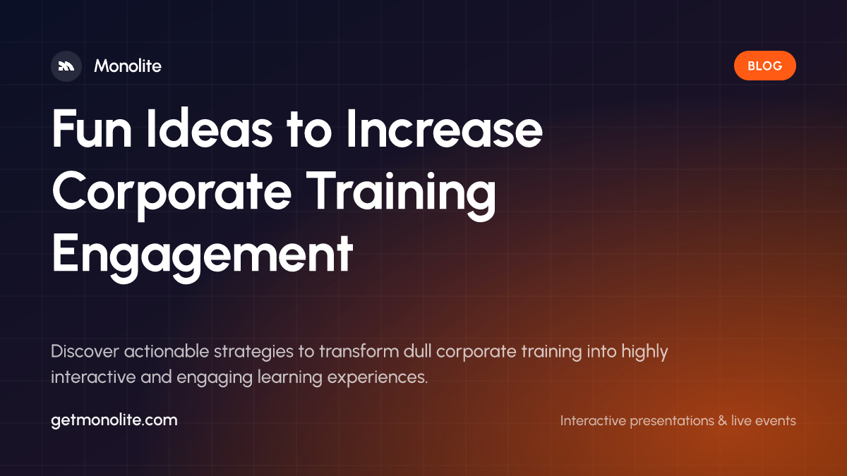 A group of professionals actively participating in a lively corporate training session