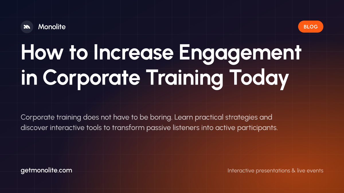 A group of professionals actively participating in an engaging corporate training session using their mobile devices.